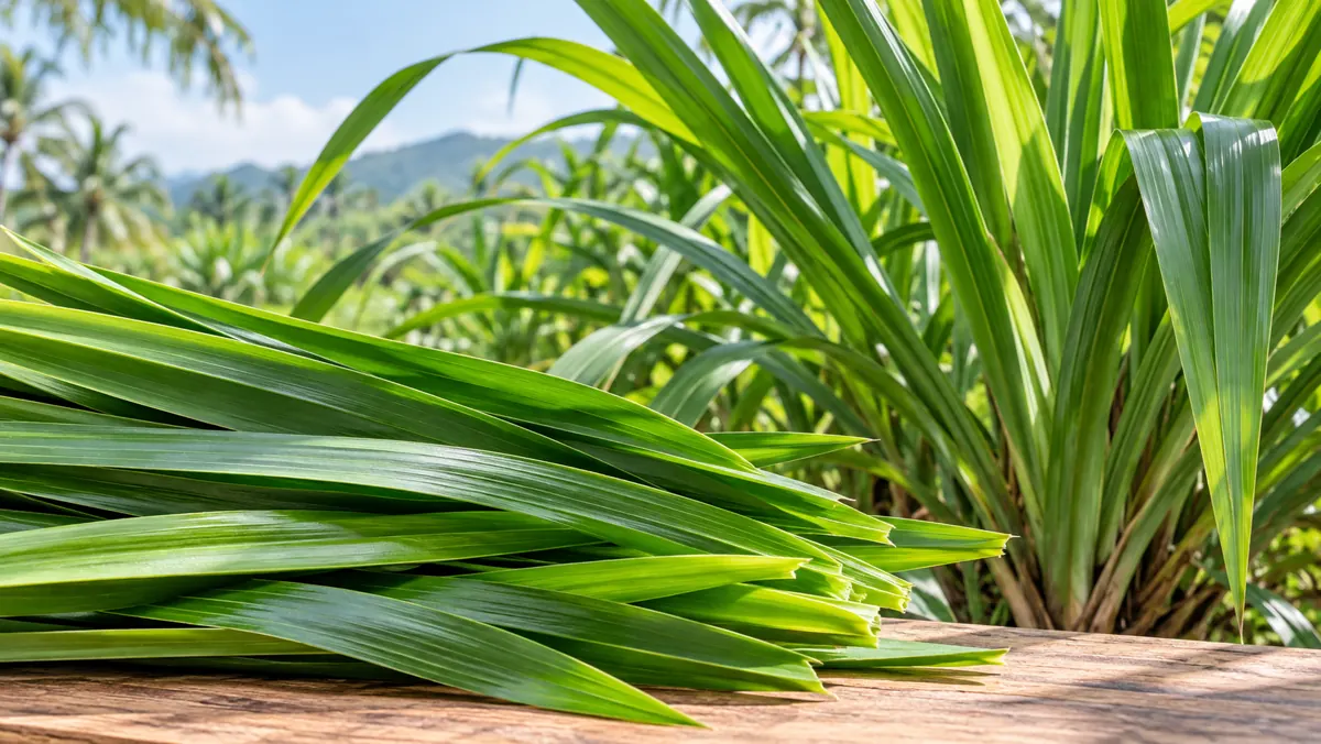 香兰叶植株示意图